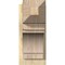 Ekena Millwork Merced Rough Sawn Craftsman Outlooker, Douglas Fir, 8"W x 18"D x 18"H OUT08X18X18MRC04RDF - alternate 4